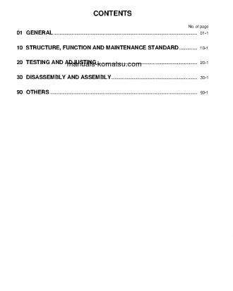 WA250L-5(JPN) S/N 70001-UP Shop (repair) manual (English)