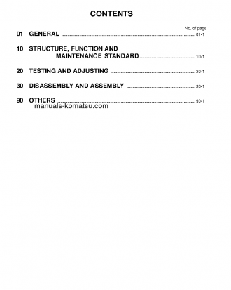WA200-5(JPN) S/N 65001-UP Shop (repair) manual (English)