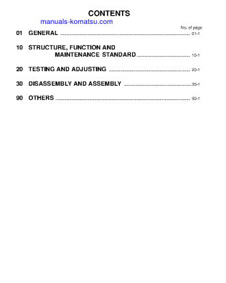 WA200L-5(JPN) S/N 65001-UP Shop (repair) manual (English)