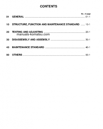 D155AX-5(JPN) S/N 76001-UP Shop (repair) manual (English)
