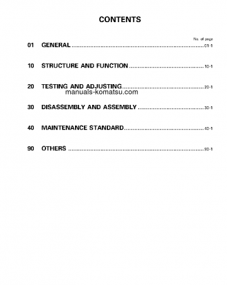 D375A-5(JPN)--50C DEGREE S/N 18200-UP Shop (repair) manual (English)