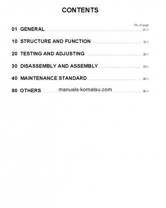 WA800L-3(JPN) S/N 52001-UP Shop (repair) manual (English)