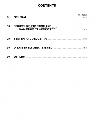 HD465-7(JPN)--40C DEGREE S/N 7001-UP Shop (repair) manual (English)
