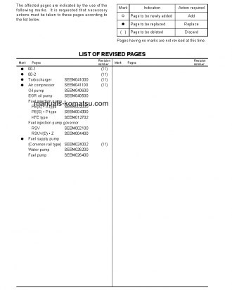 ENGINE COMP(JPN)-NENTS S/N ALL Shop (repair) manual (English)