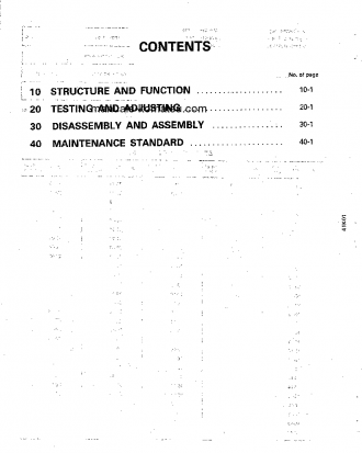 WF450T-1(JPN) S/N 10001-UP Shop (repair) manual (English)