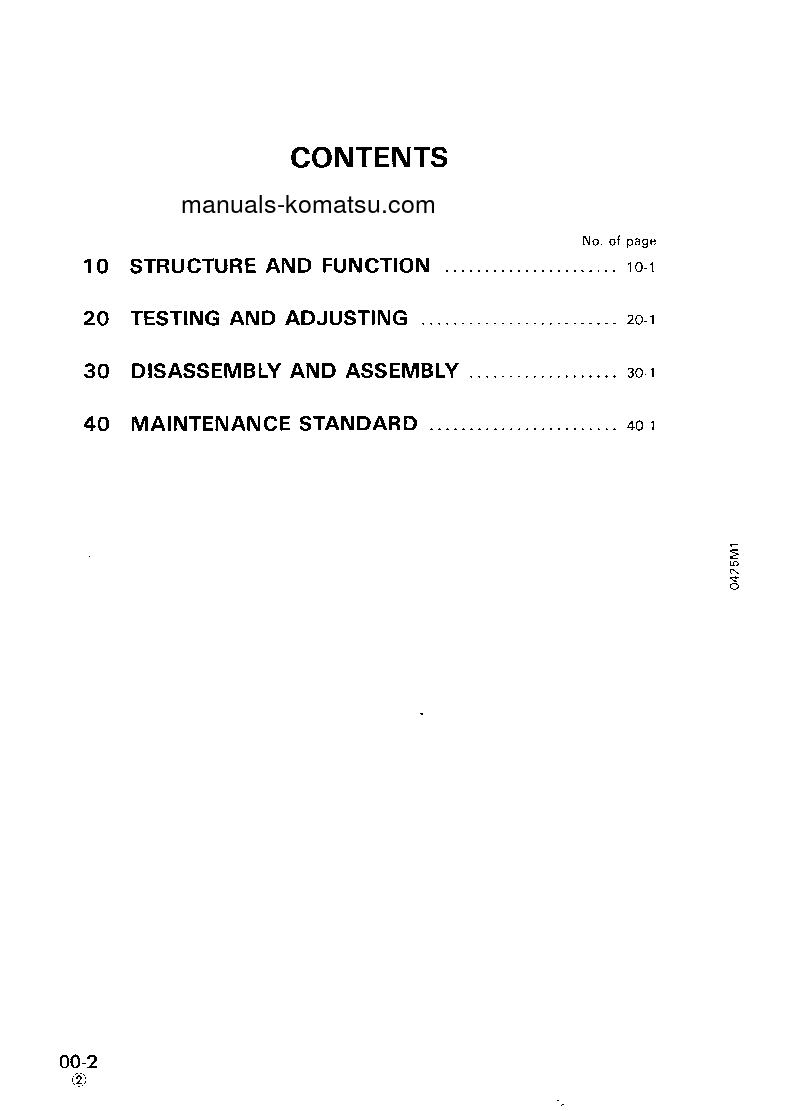 Protected: WA500-1(JPN) S/N 20001-UP Shop (repair) manual (English)