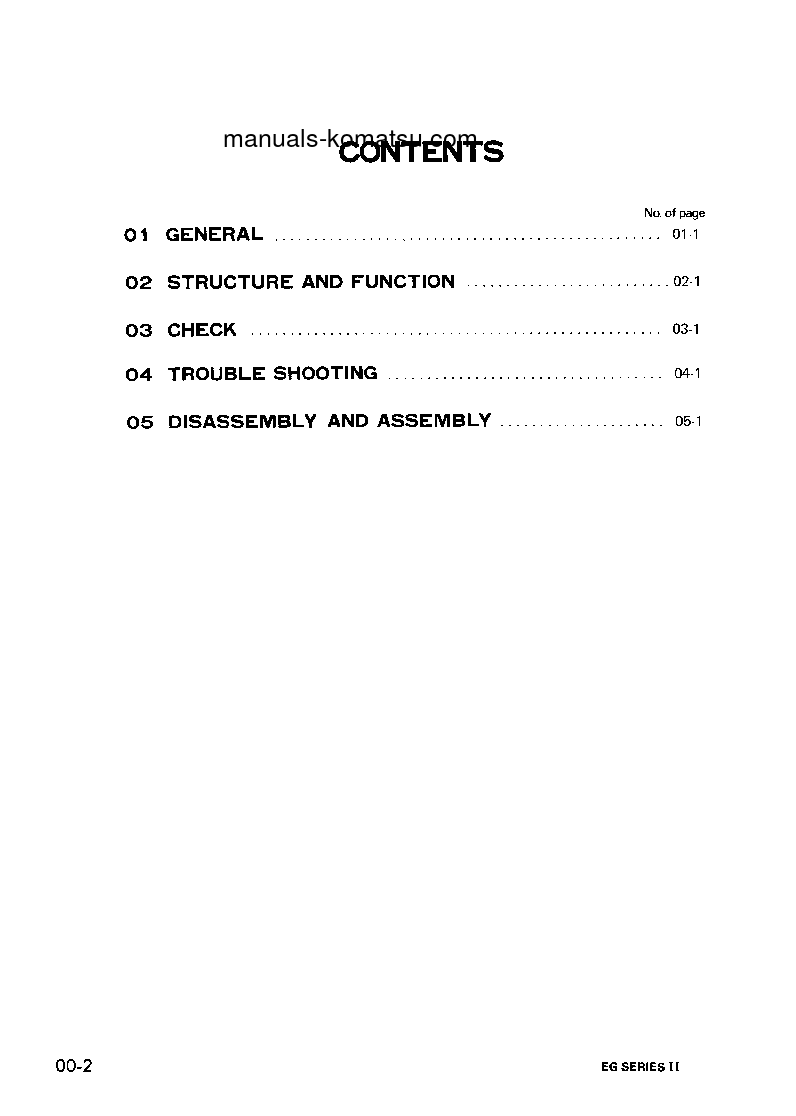 Protected: EG175-2(JPN) S/N 2001-UP Shop (repair) manual (English)