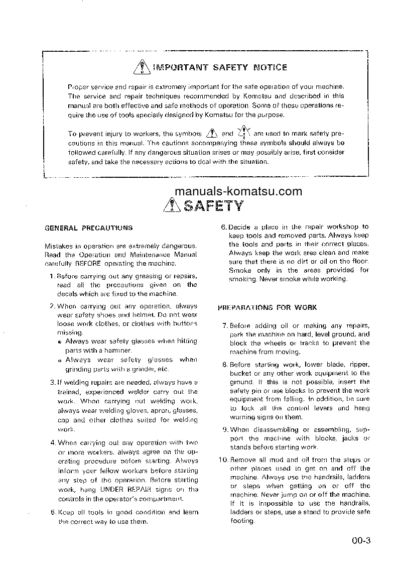 Protected: EG15S-3(JPN) S/N 3001-UP Shop (repair) manual (English)