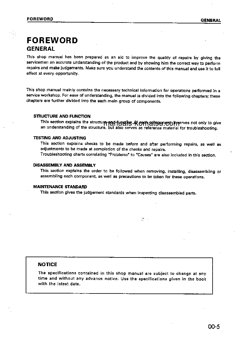 Protected: WD420-3(JPN) S/N 53101-53113 Shop (repair) manual (English)