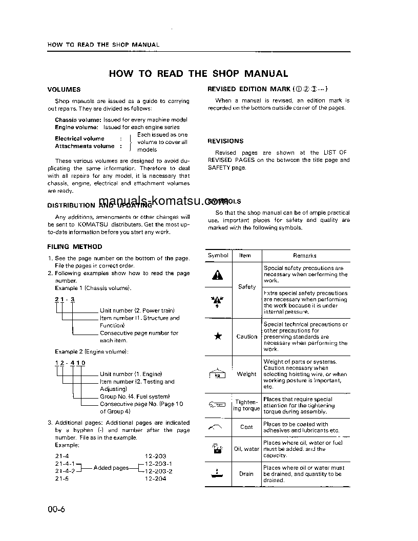 Protected: PC150LC-5(USA) S/N A70001-UP Shop (repair) manual (English)