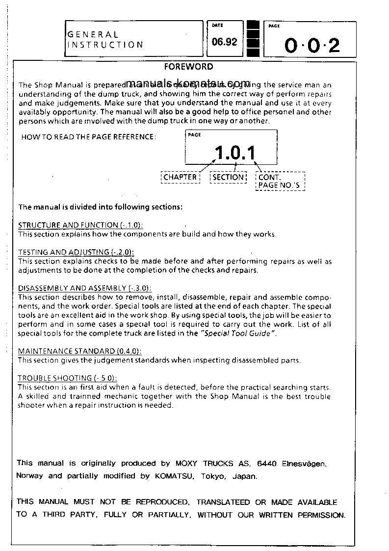 Protected: HA270-1(JPN) S/N 65226-UP Shop (repair) manual (English)
