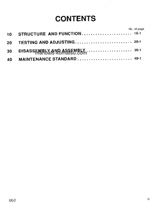 PC130-5(GBR)-K S/N K20655-UP Shop (repair) manual (English)