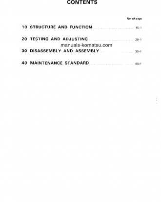WA320-1(USA)-LC S/N 21001-UP Shop (repair) manual (Portuguese)
