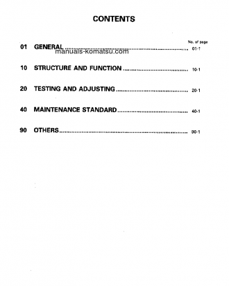 WD500-3(JPN) S/N 50001-UP Shop (repair) manual (English)