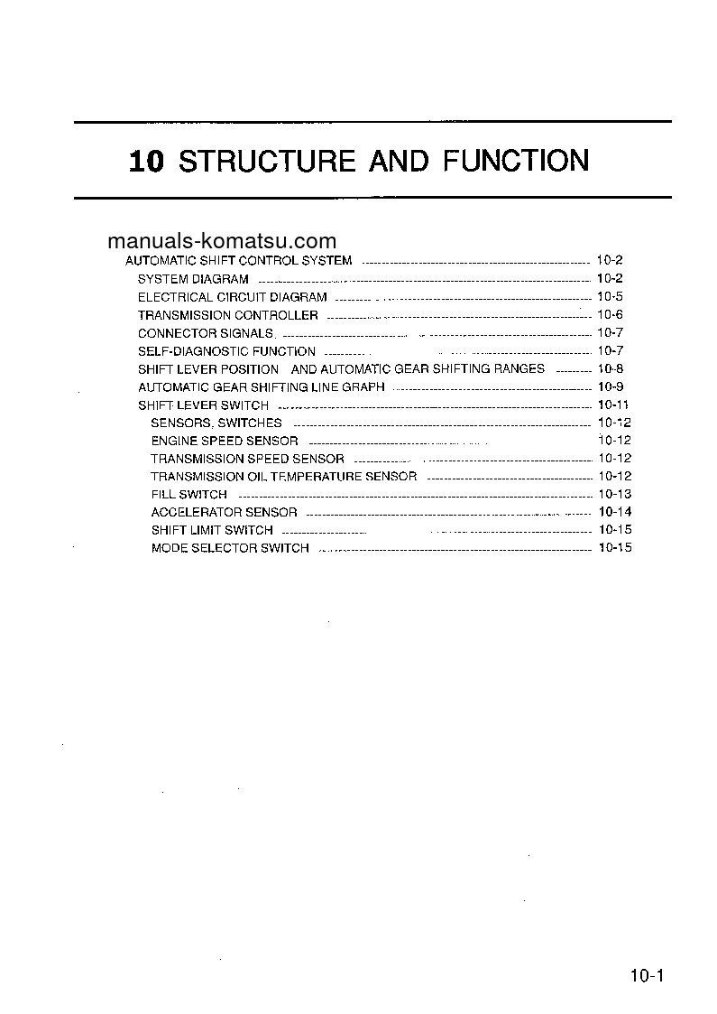 Protected: HD465-5(JPN)-TM CNTRL SYSTEM S/N 4626-UP Shop (repair) manual (English)