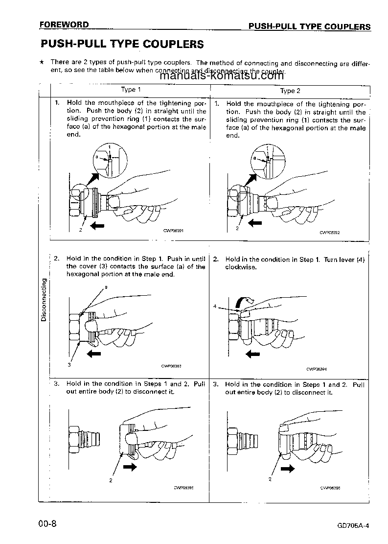 Protected: GD705A-4(JPN)–40C DEGREE S/N 23114-UP Shop (repair) manual (English)
