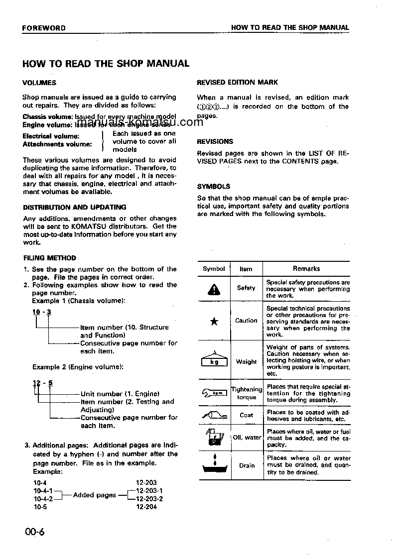 Protected: WD600-1(JPN)–50C DEGREE S/N 10169-UP Shop (repair) manual (English)
