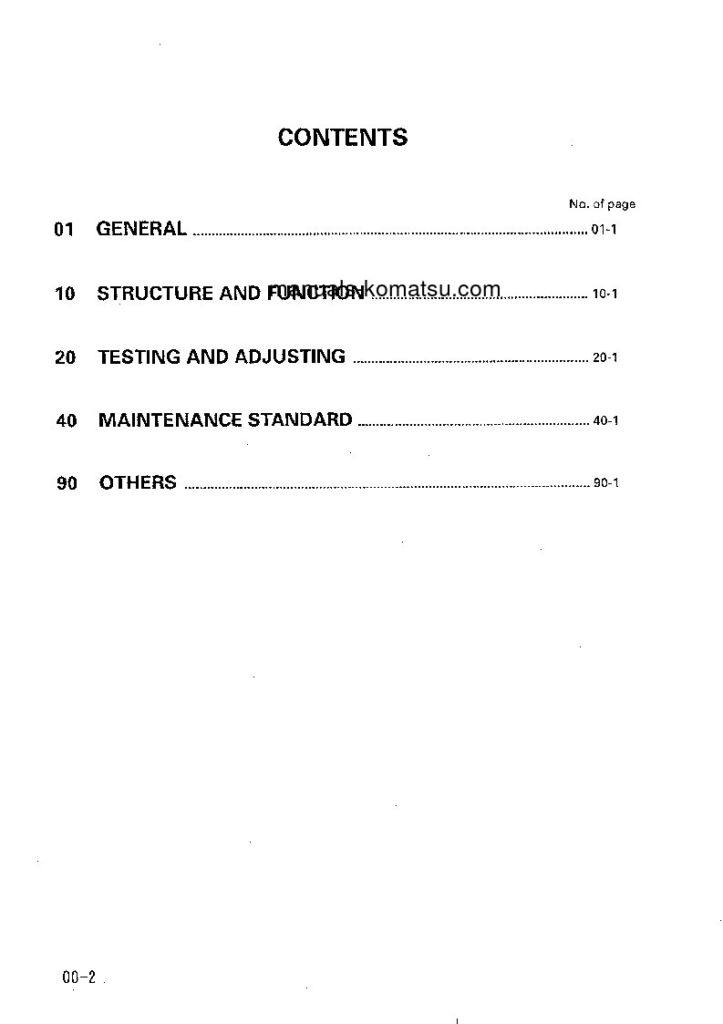 Protected: WF550A-3(JPN) S/N 50002-UP Shop (repair) manual (English)