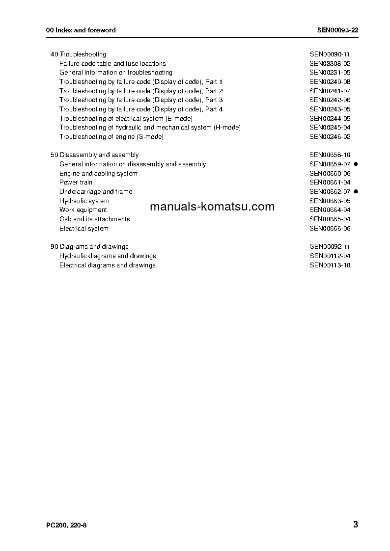 Protected: PC220-8(JPN) S/N 70001-UP Shop (repair) manual (English)