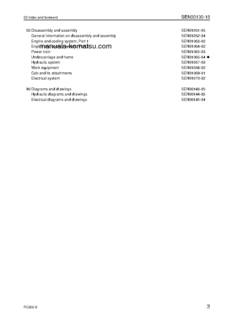 Protected: PC600LC-8(JPN) S/N 30001-UP Shop (repair) manual (English)