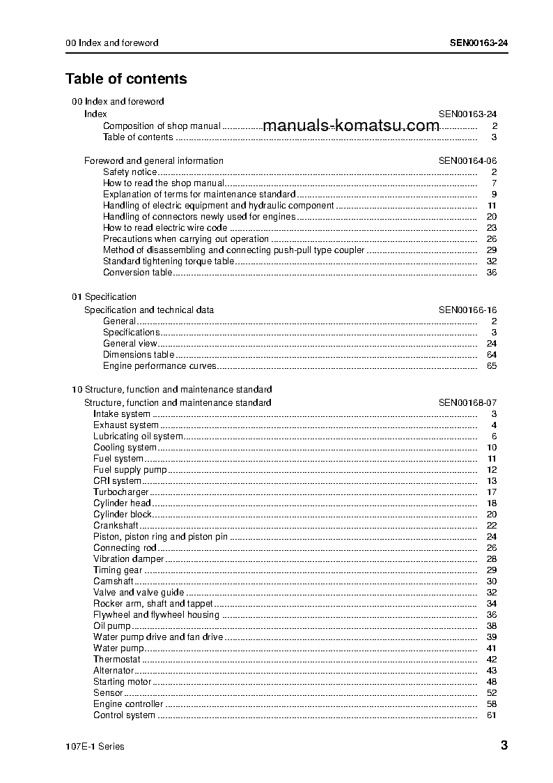 Protected: 107E-1 SERIES(JPN) S/N ALL Shop (repair) manual (English)