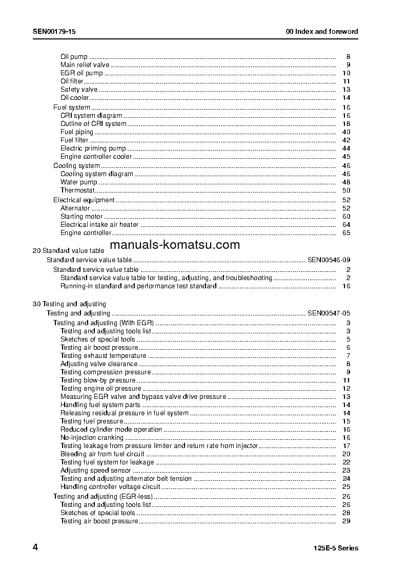 Protected: 125E-5 SERIES(JPN) Shop (repair) manual (English)