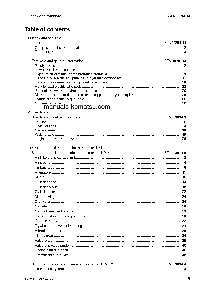 Protected: 12V140E-3(JPN) S/N ALL Shop (repair) manual (English)