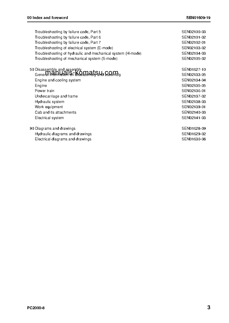 Protected: PC2000-8(JPN)–40C DEGREE S/N 20001-UP Shop (repair) manual (English)