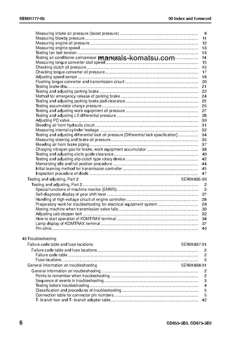 Protected: GD675-3(JPN)-TIER3 S/N 51301-UP Shop (repair) manual (English)