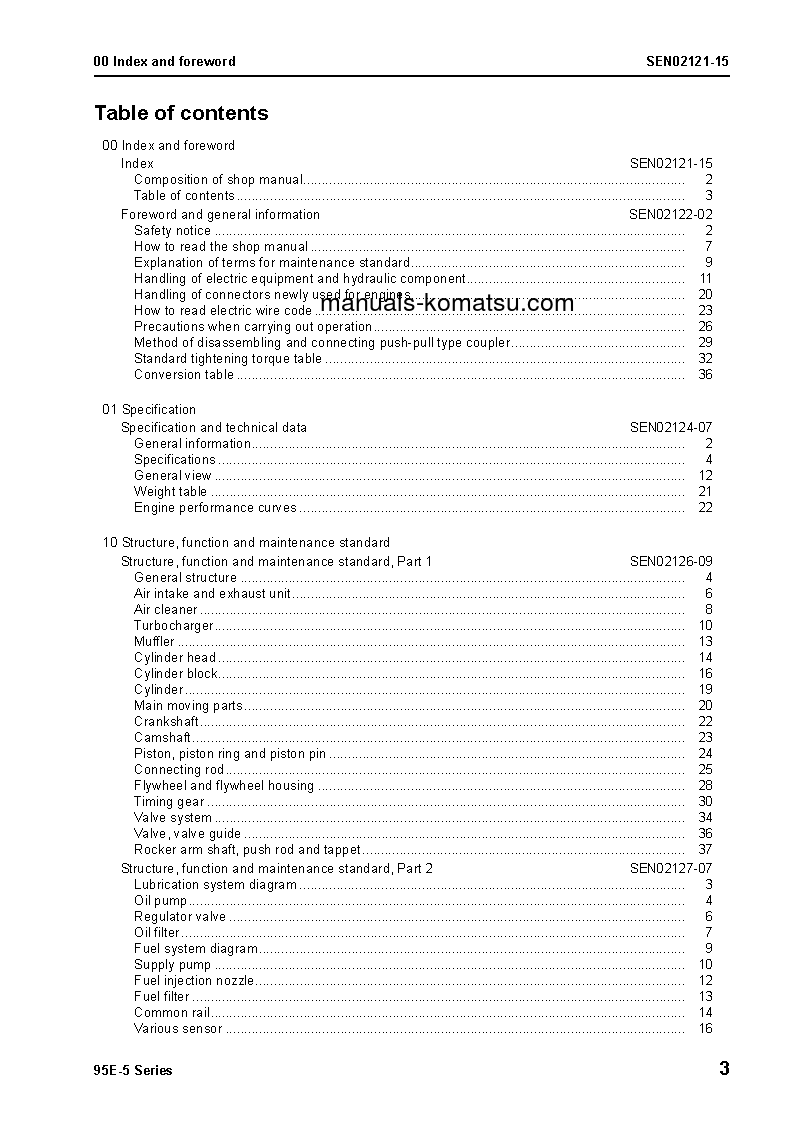 Protected: 95E-5 SERIES(JPN) Shop (repair) manual (English)