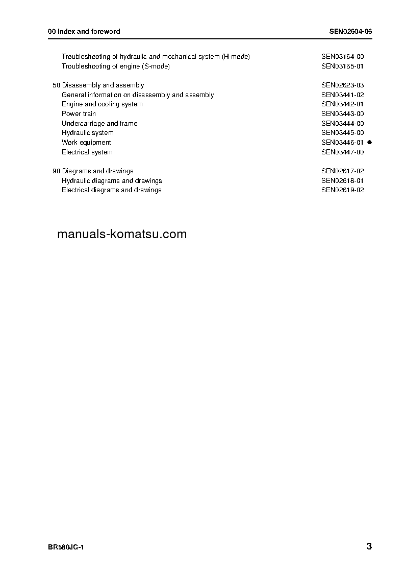 Protected: BR580JG-1(JPN) S/N 1001-UP Shop (repair) manual (English)