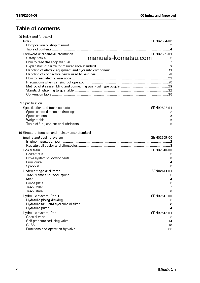 Protected: BR580JG-1(JPN) S/N 1001-UP Shop (repair) manual (English)