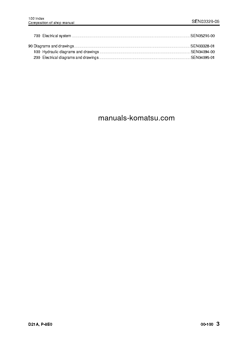 Protected: D21P-8(JPN)-E0 S/N 90001-UP Shop (repair) manual (English)