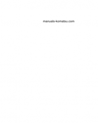 PC130-8(JPN) S/N 80001-UP Shop (repair) manual (English)