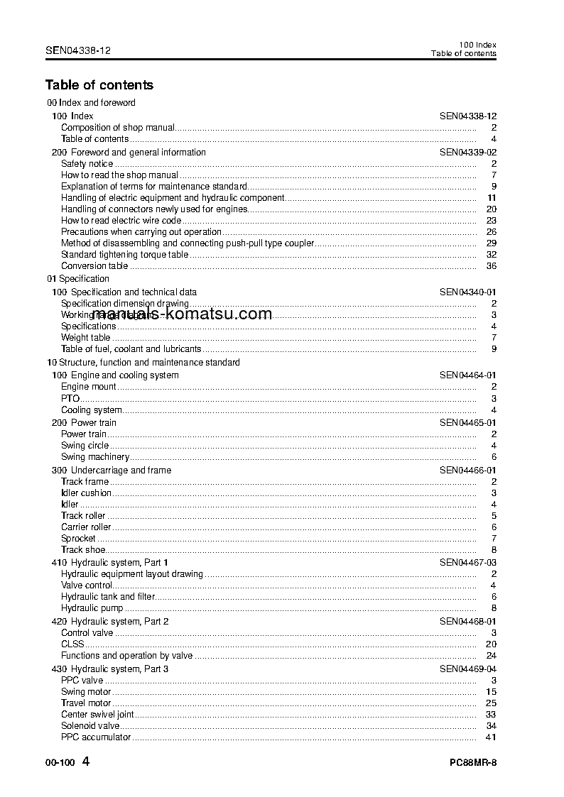 Protected: PC88MR-8(JPN) S/N 5001-UP Shop (repair) manual (English)