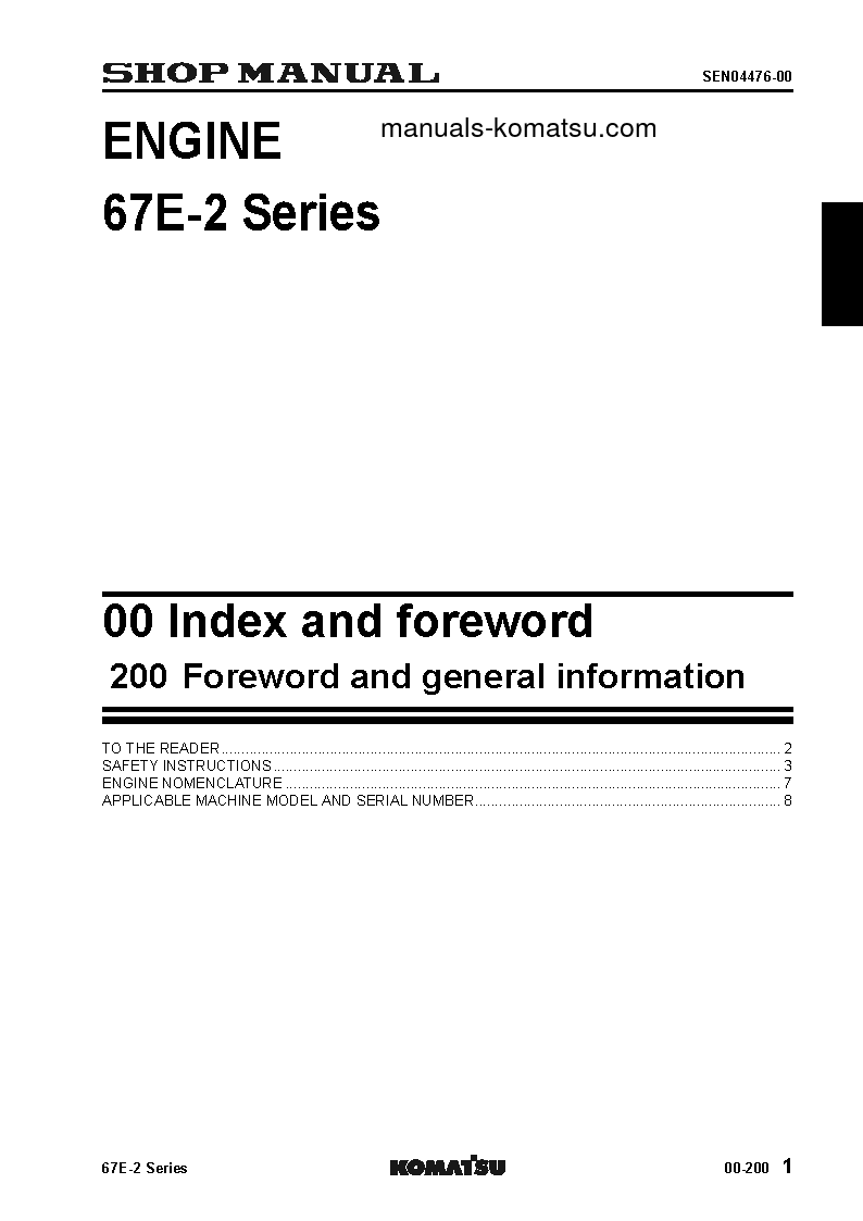 Protected: 67E-2(JPN)-SERIES Shop (repair) manual (English)