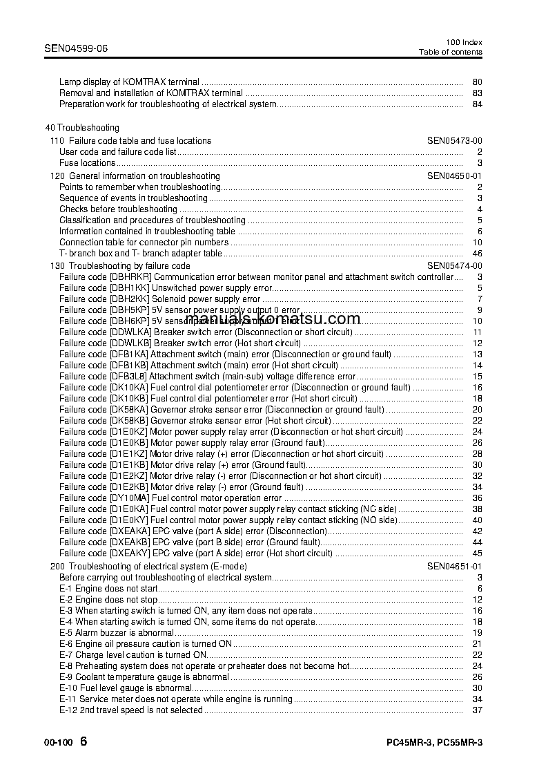 Protected: PC55MR-3(JPN) S/N 15001-UP Shop (repair) manual (English)