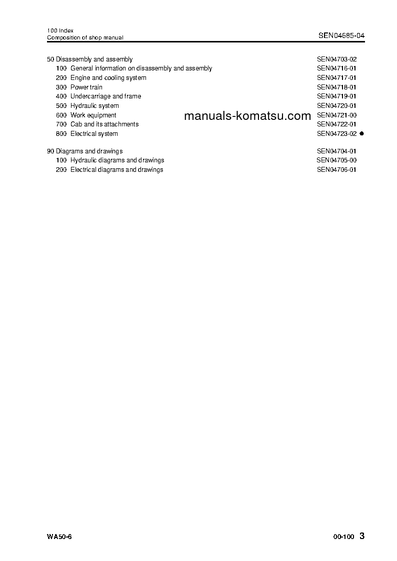 Protected: WA50-6(JPN) S/N 60001-UP Shop (repair) manual (English)