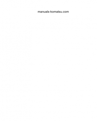 WA150-6(JPN) S/N 80001-UP Shop (repair) manual (English)