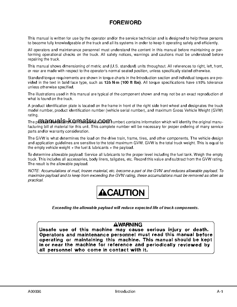 Protected: HD1500-7(JPN) S/N 80001-UP Shop (repair) manual (English)