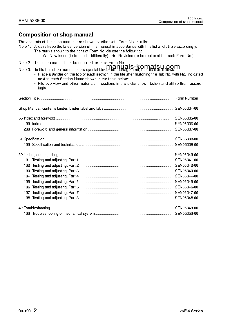 Protected: 76E-6 SERIES(JPN) Shop (repair) manual (English)