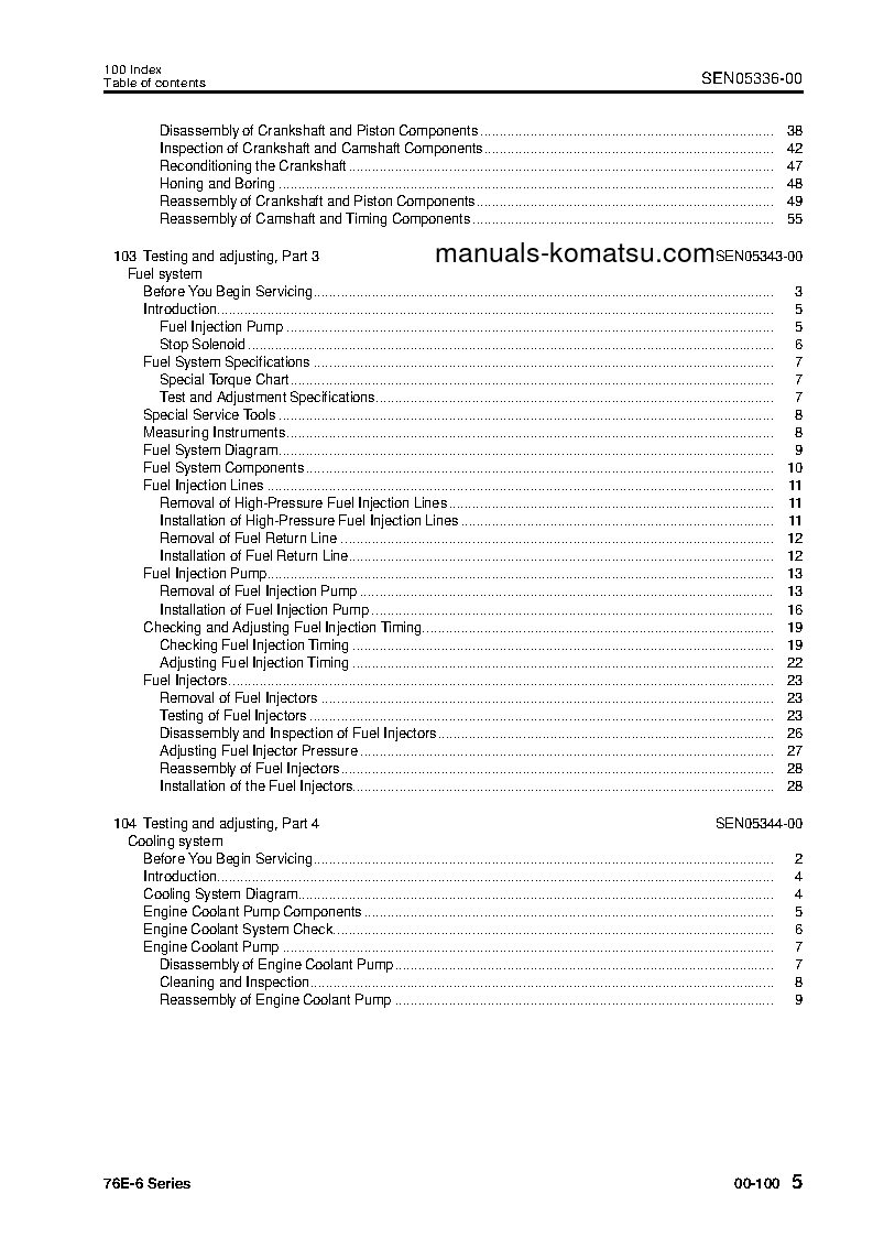 Protected: 76E-6 SERIES(JPN) Shop (repair) manual (English)