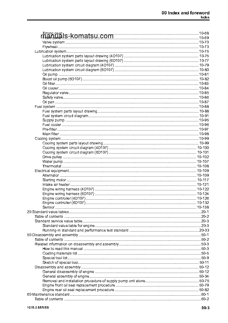 Protected: SAA6D107E-2(JPN)-E S/N ALL Shop (repair) manual (English)