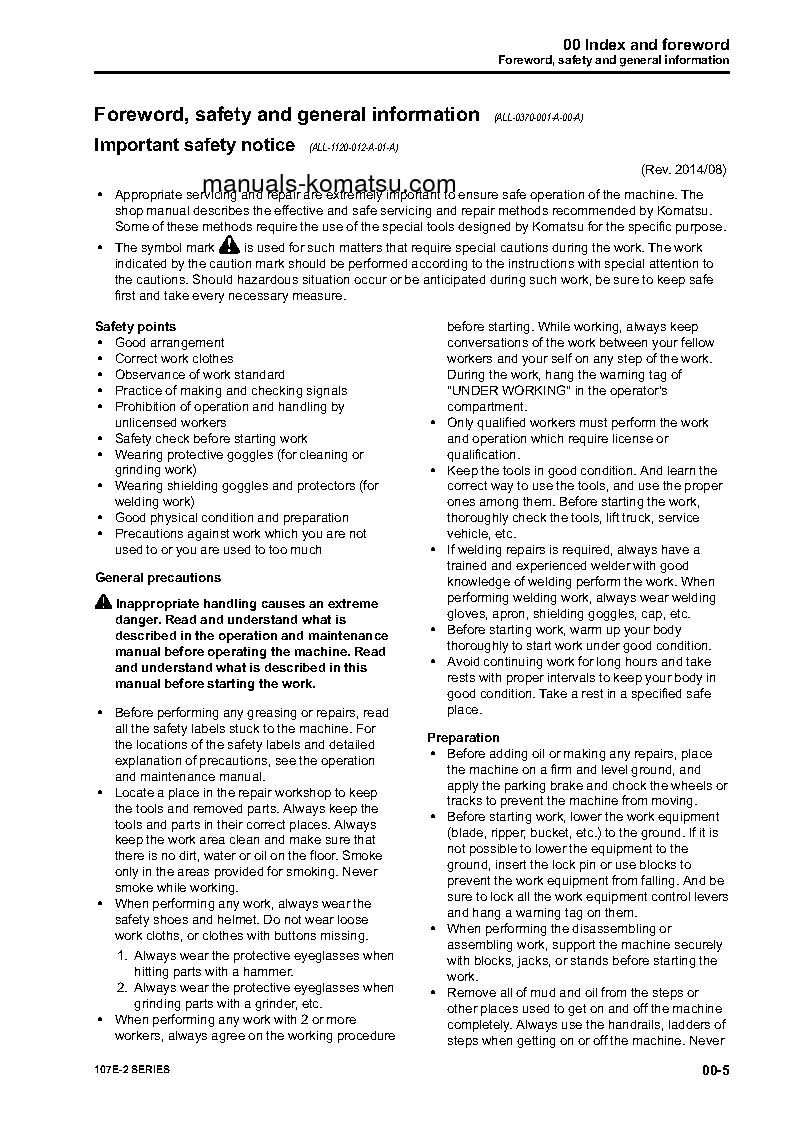 Protected: 4D107E-2(JPN) Shop (repair) manual (English)