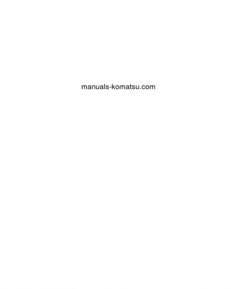 125E-6 SERIES(JPN) S/N ALL Shop (repair) manual (English)