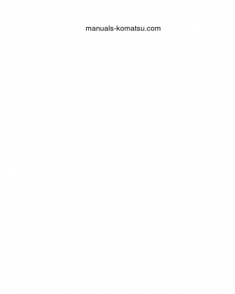 HM300-3(JPN) S/N 3001-UP Shop (repair) manual (English)