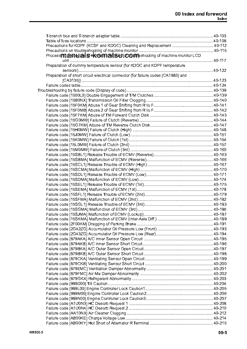 Protected: HM300-3(JPN) S/N 3001-UP Shop (repair) manual (English)