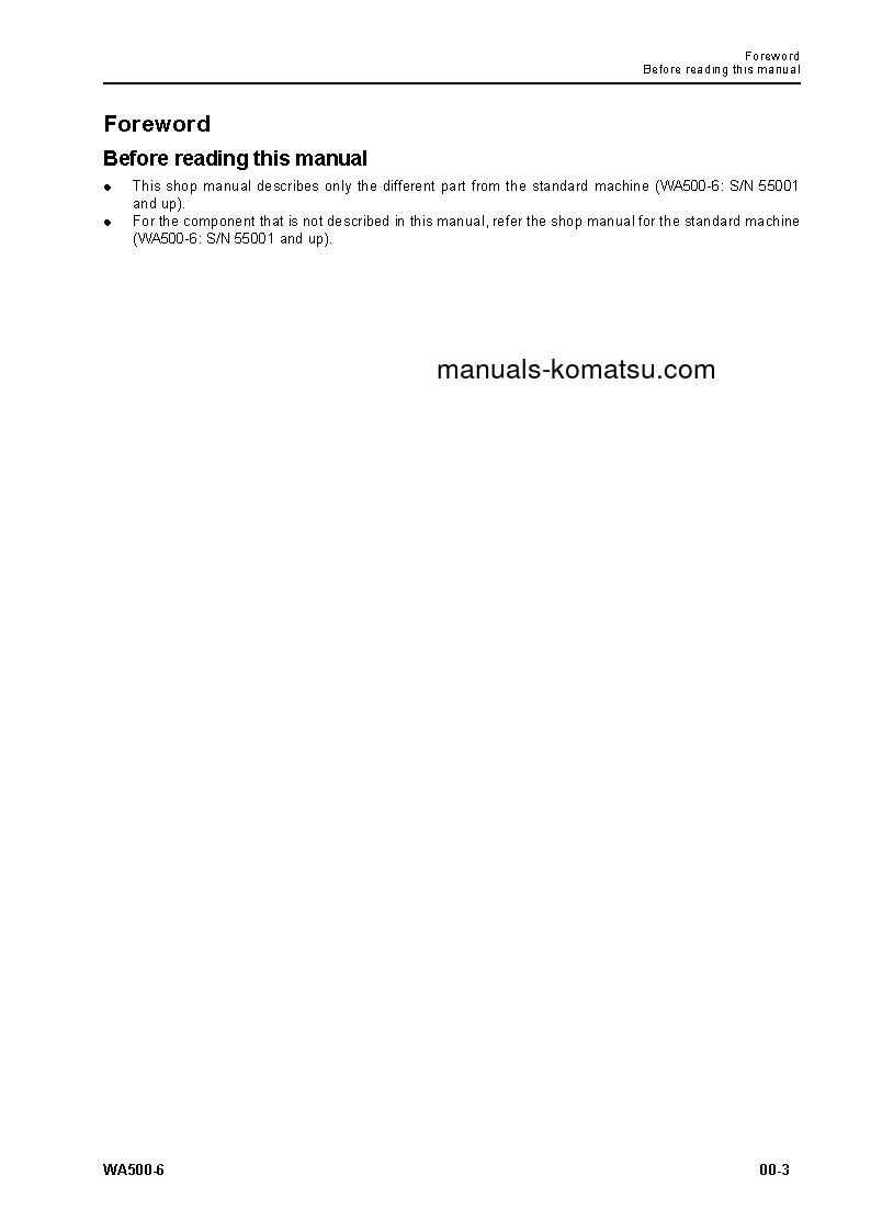 Protected: WA500-6(JPN)-STONE HANDLING SPEC. S/N 55739-UP Shop (repair) manual (English)