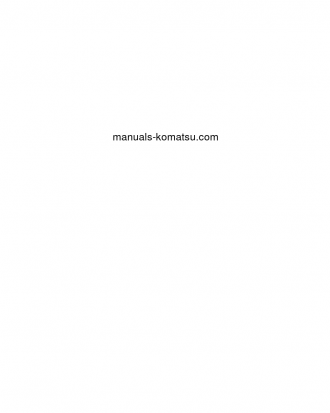 HM400-2(JPN)-FOR KAL S/N 2848-UP Shop (repair) manual (English)