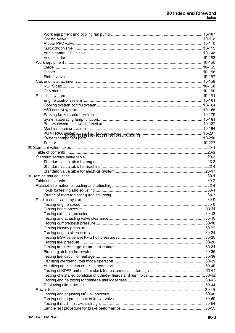 Protected: D61EX-23(JPN) S/N 30001-UP Shop (repair) manual (English)